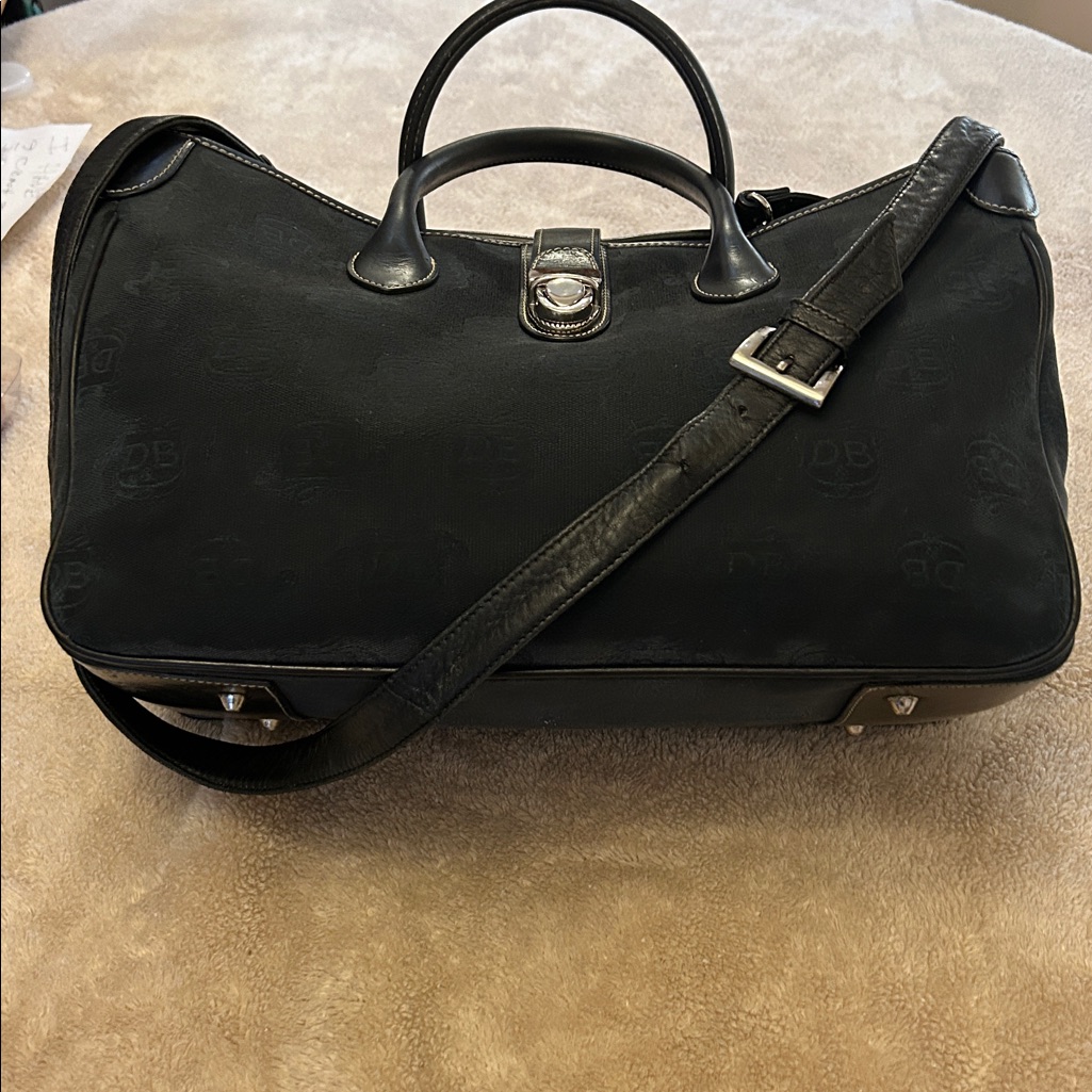 Large Dooney And Burke Pocket Book Or Used As A Crossbody